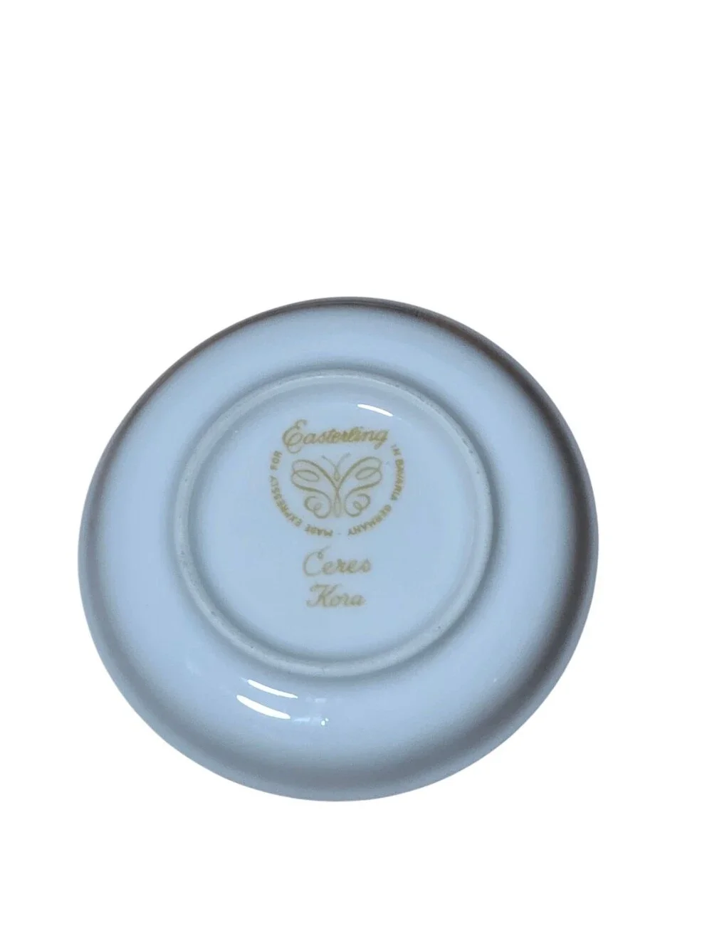 Easterling Vintage Butter Pat Ceralia Pin Dish Wheat Ceres Kora Bavaria Germany